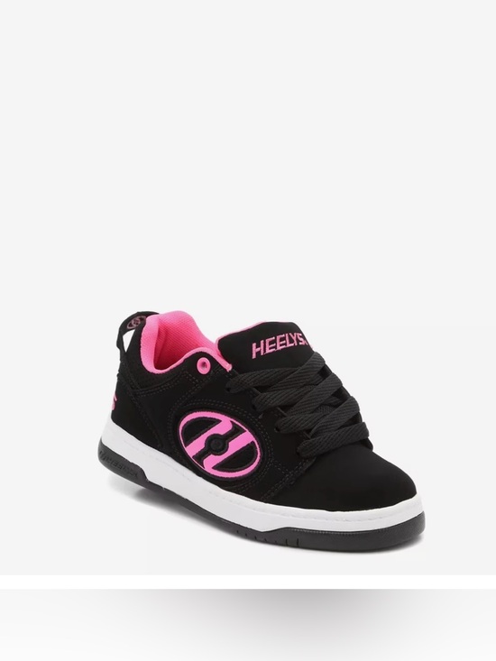 Heelys Other - Girls Heelys Kids Black & Pink Low-Top Skate Sneaker